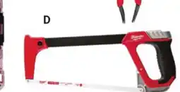 Ace Hardware Select Milwaukee 12 HAnd Tools & Accessories D. High Tension Hacksaw offer