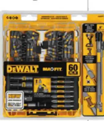 Ace Hardware Select DEWALT Hand Tools & Accessories** 60 Pc. Max Fit Screwdriving Bit Set offer