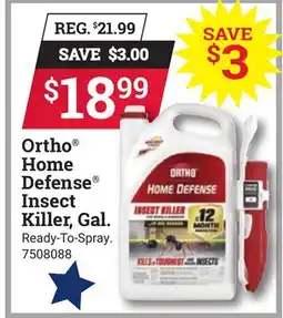 Ace Hardware Ortho Home Defense Insect Killer, Gal. Ready-To-Spray offer