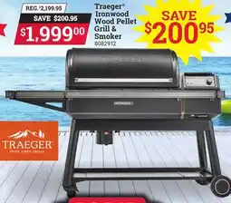Ace Hardware Traeger Ironwood Wood Pellet Grill & Smoker offer