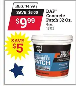 Ace Hardware DAP Concrete Patch offer