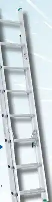 Ace Hardware 16' Type II Aluminum Telescoping Extension Ladder, 225 Lb. Capacity offer