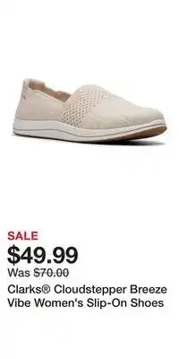 Kohl's Clarks Cloudstepper Breeze Vibe Women's Slip-On Shoes offer