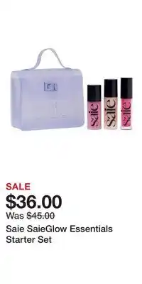 Kohl's Saie SaieGlow Essentials Starter Set offer