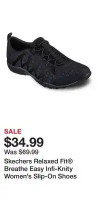Kohl's Skechers Relaxed Fit Breathe Easy Infi-Knity Women's Slip-On Shoes offer