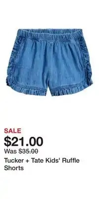 Nordstrom Tucker + Tate Kids' Ruffle Shorts offer