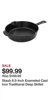 Nordstrom Staub 8.5-Inch Enameled Cast Iron Traditional Deep Skillet offer