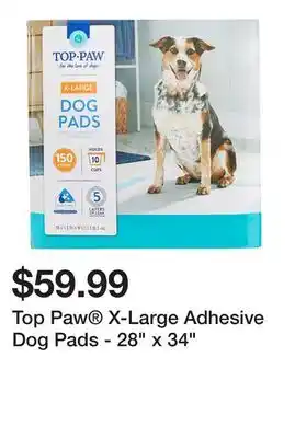 Petsmart Top Paw X-Large Adhesive Dog Pads - 28 x 34 offer