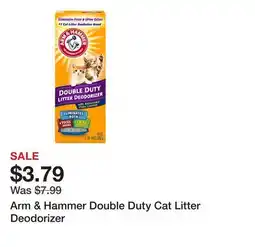Petsmart Arm & Hammer Double Duty Cat Litter Deodorizer offer