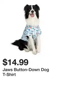 Petsmart Jaws Button-Down Dog T-Shirt offer
