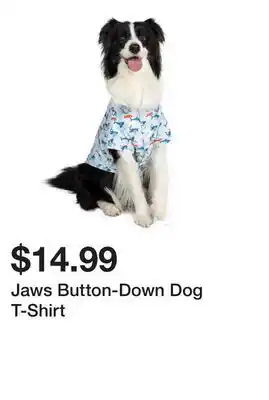 Petsmart Jaws Button-Down Dog T-Shirt offer