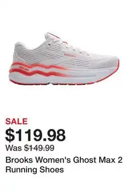 Dick's Sporting Goods Brooks Women's Ghost Max 2 Running Shoes offer
