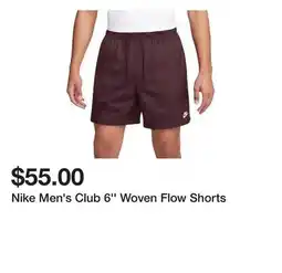 Dick's Sporting Goods Nike Men's Club 6'' Woven Flow Shorts offer