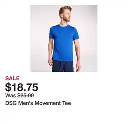 Dick's Sporting Goods DSG Men's Movement Tee offer