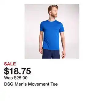 Dick's Sporting Goods DSG Men's Movement Tee offer