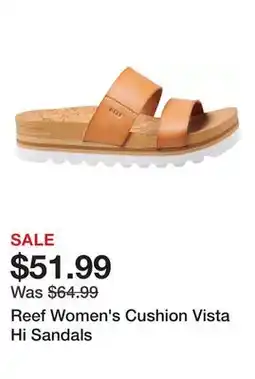 Dick's Sporting Goods Reef Women's Cushion Vista Hi Sandals offer