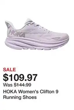 Dick's Sporting Goods HOKA Women's Clifton 9 Running Shoes offer