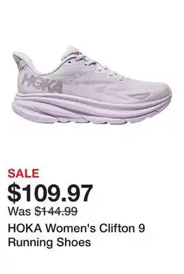 Dick's Sporting Goods HOKA Women's Clifton 9 Running Shoes offer