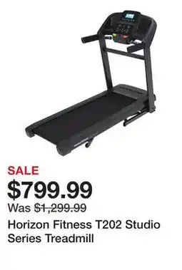 Dick's Sporting Goods Horizon Fitness T202 Studio Series Treadmill offer