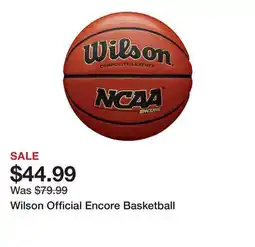 Dick's Sporting Goods Wilson Official Encore Basketball offer