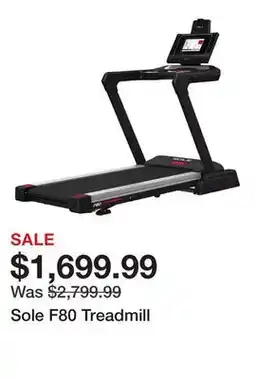 Dick's Sporting Goods Sole F80 Treadmill offer