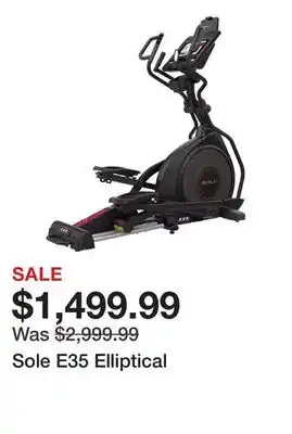 Dick's Sporting Goods Sole E35 Elliptical offer