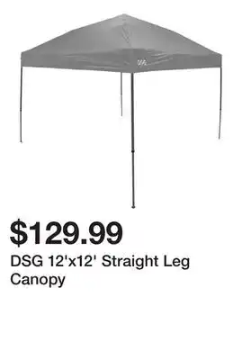 Dick's Sporting Goods DSG 12'x12' Straight Leg Canopy offer