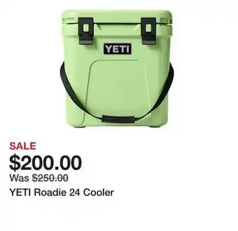 Dick's Sporting Goods YETI Roadie 24 Cooler offer