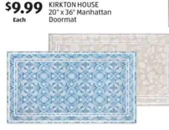 Aldi KIRKTON HOUSE 20 x 36 Manhattan Doormat offer