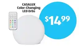Aldi CASALUX Color-Changing LED Orbs offer