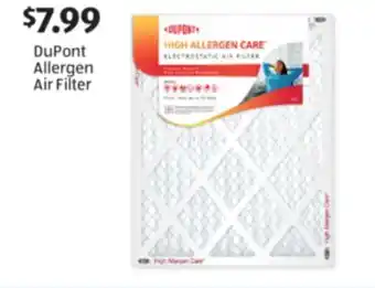 Aldi DuPont Allergen Air Filter offer