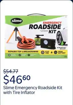Walmart Slime Emergency Roadside Kit with Tire Inflator, Jumper Cables and Tire Sealant offer