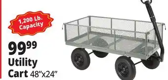 Ocean State Job Lot Utility Cart with 1 200 lb Hauling Capacity offer