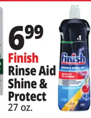 Ocean State Job Lot Finish Powerball Rinse & Shine Aid 27 oz offer