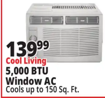 Ocean State Job Lot Cool Living 5,000 BTU Window AC offer