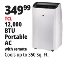 Ocean State Job Lot TCL 12,000 BTU Portable AC with Remote offer