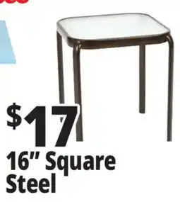 Ocean State Job Lot 16 Square Steel Patio Side Tables offer