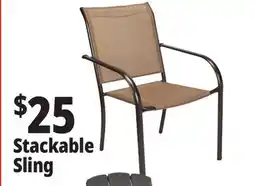Ocean State Job Lot Stackable Patio Sling Chair offer