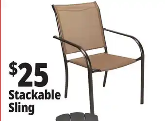 Ocean State Job Lot Stackable Patio Sling Chair offer