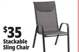 Ocean State Job Lot Stackable Sling Chair offer