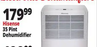 Ocean State Job Lot Hisense 35 Pint Electric Dehumidifier offer