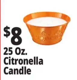 Ocean State Job Lot 25 Oz. Citronella Candle offer