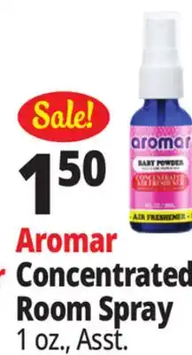 Ocean State Job Lot Aromar Concentrated Room Spray offer