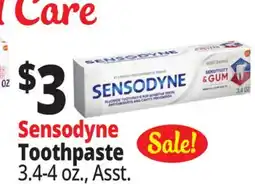 Ocean State Job Lot Sensodyne Toothpaste offer