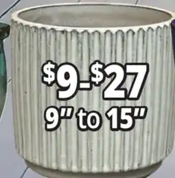 Ocean State Job Lot Outdoor Glazed Ceramic Planters offer