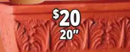 Ocean State Job Lot 20 Terracotta offer