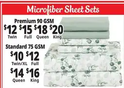 Ocean State Job Lot Microfiber Sheet Sets offer