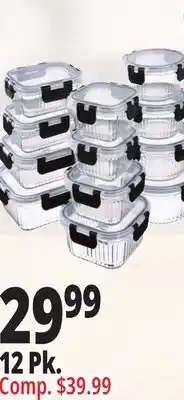 Ocean State Job Lot 12 Pk. Glass Containers offer