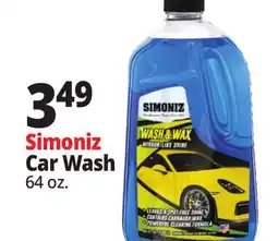 Ocean State Job Lot Simoniz Car Wash offer