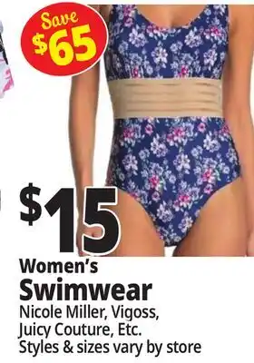 Ocean State Job Lot Women's Swimwear offer